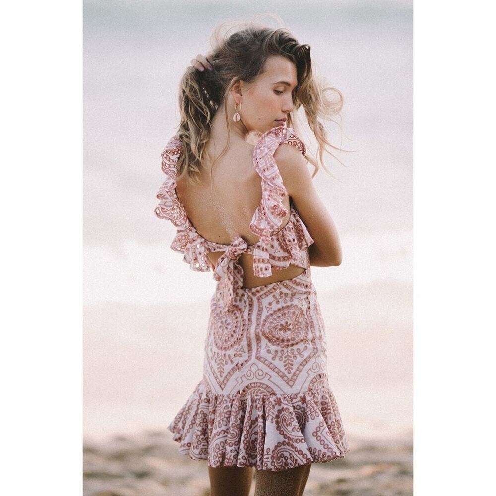 BARDOT Eliza Cotton Mini Dress